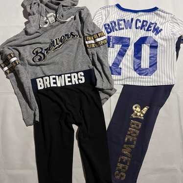 Victorias Secret PINK Milwaukee Brewers Super Bli… - image 1