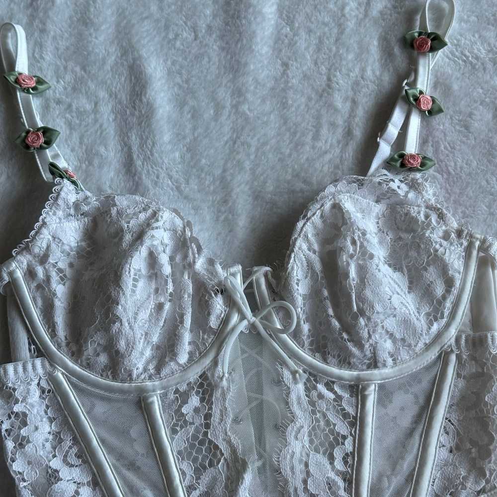 FOR LOVE & LEMONS Chantilly Corset Top - image 6