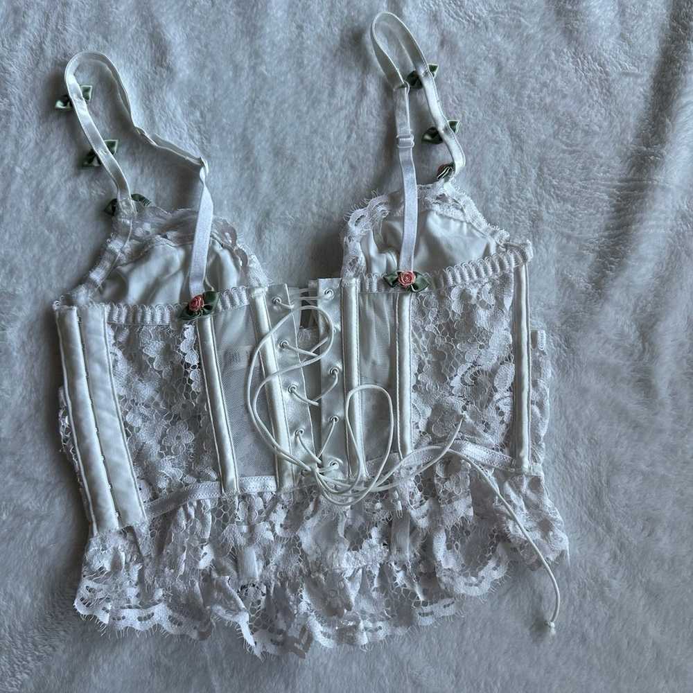 FOR LOVE & LEMONS Chantilly Corset Top - image 7