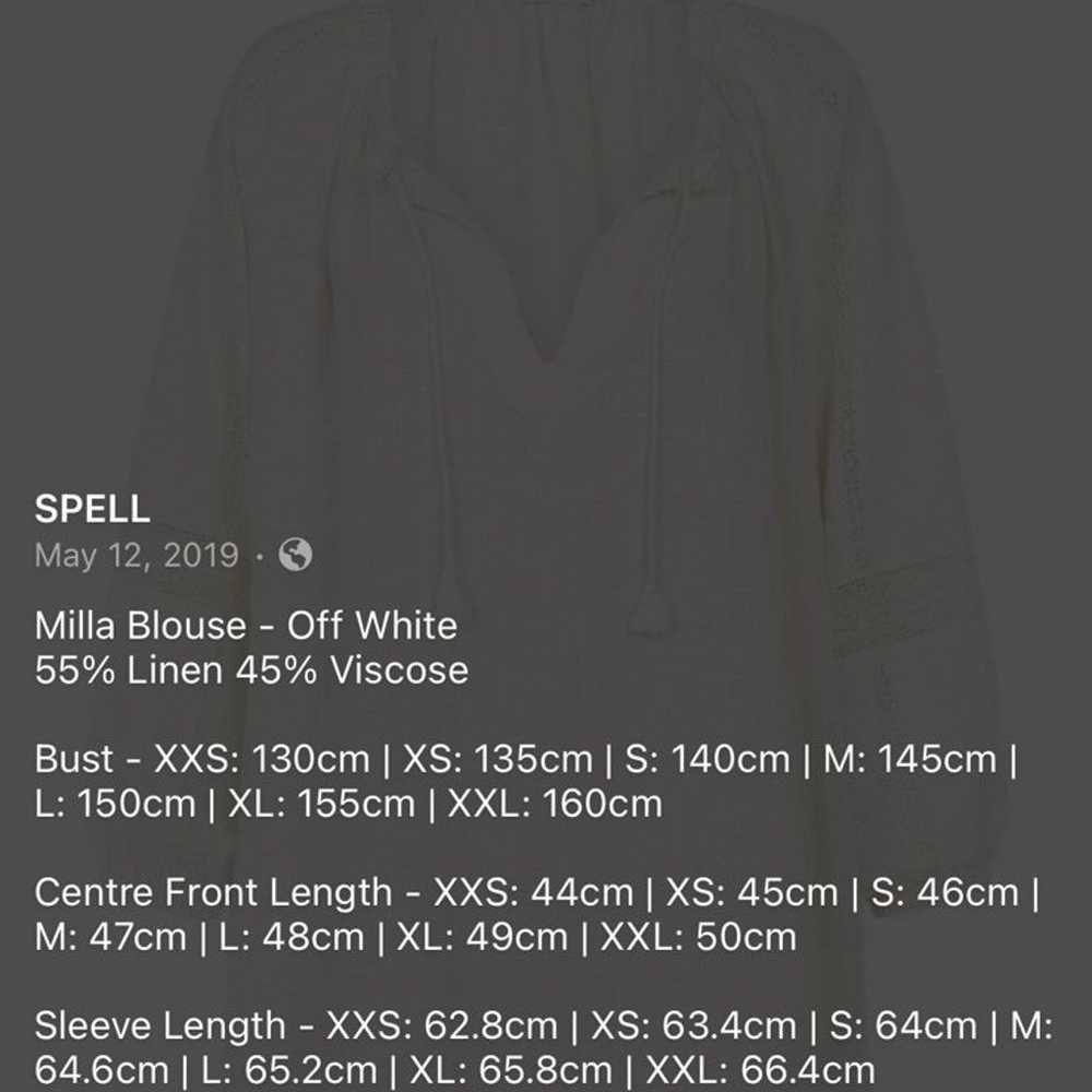 Spell Milla blouse - image 4