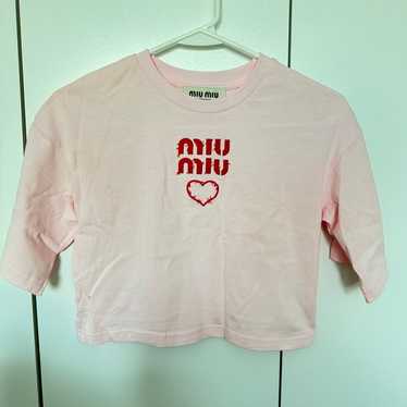 MIU MIU crop top