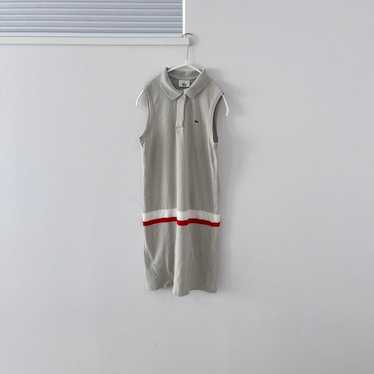 A French Lacoste polo shirt one-piece dress.