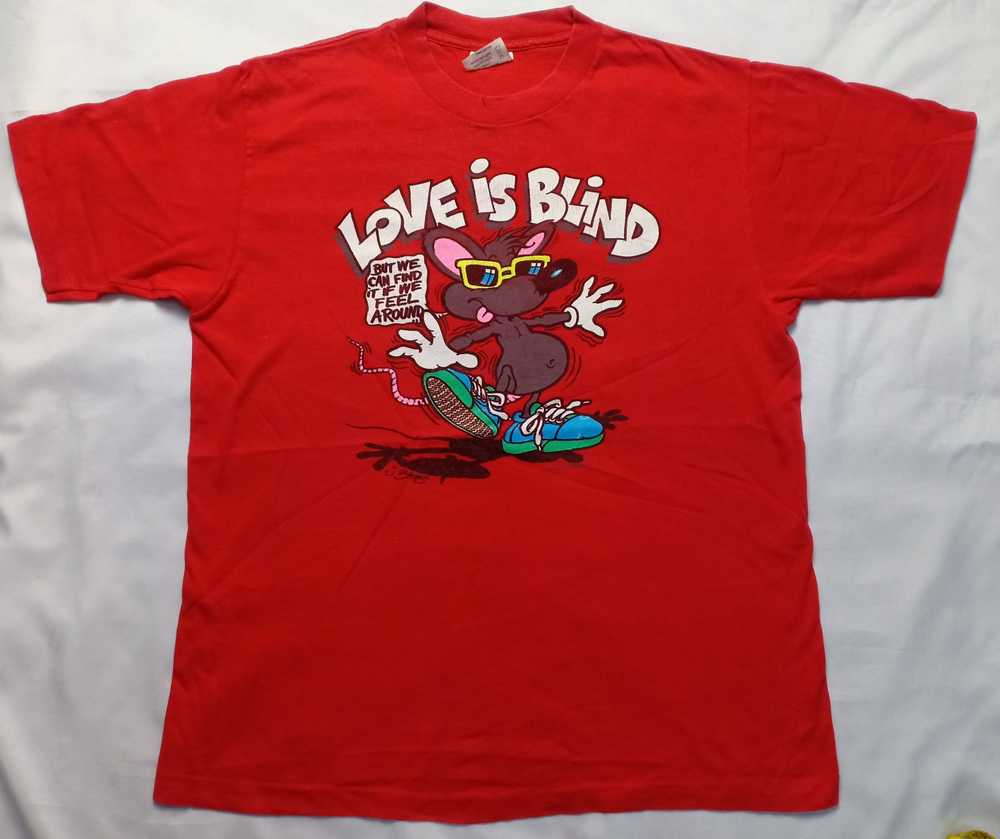 Art × Made In Usa × Vintage Vintage 80s Love is B… - image 1