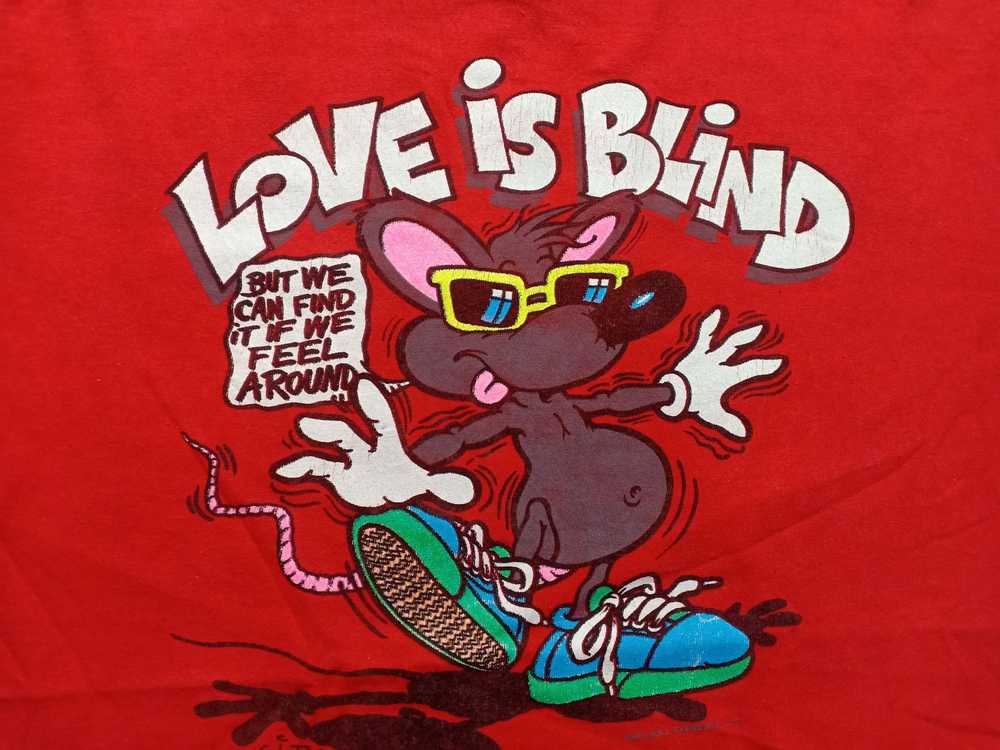 Art × Made In Usa × Vintage Vintage 80s Love is B… - image 2