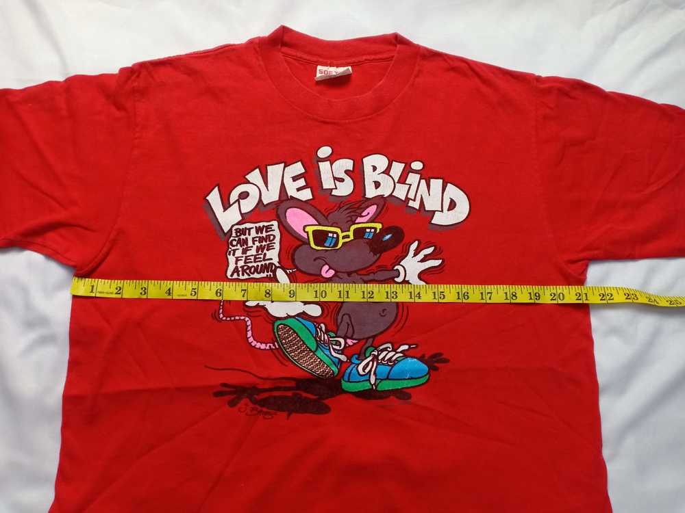 Art × Made In Usa × Vintage Vintage 80s Love is B… - image 4