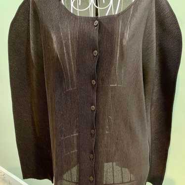 Pleats Please cardigan - Gem