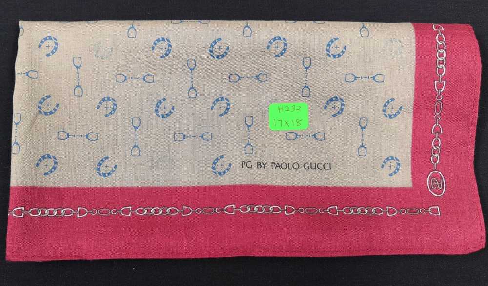 Paolo Gucci × Vintage Paolo Gucci Handkerchief / … - image 2