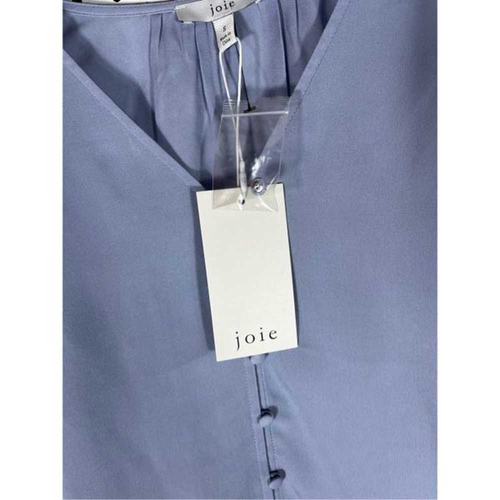 Joie Bolona silk button down blouse size S - image 5