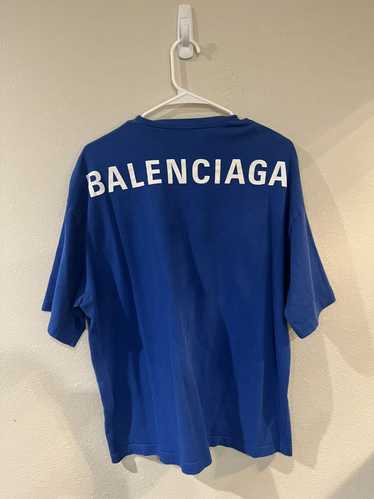 Balenciaga Balenciaga maxi logo tee