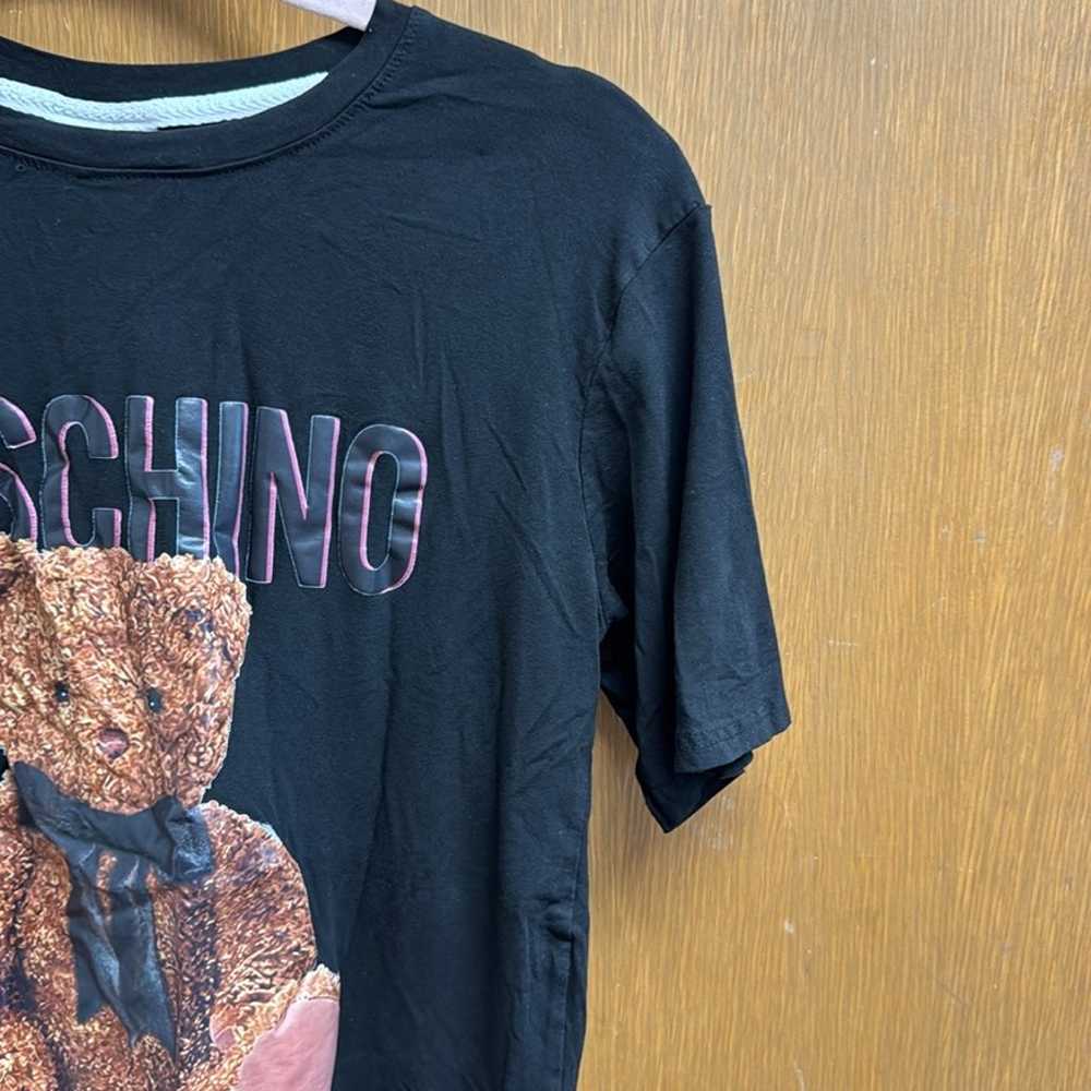 Moschino Couture Black Teddy Bear Tee - image 3