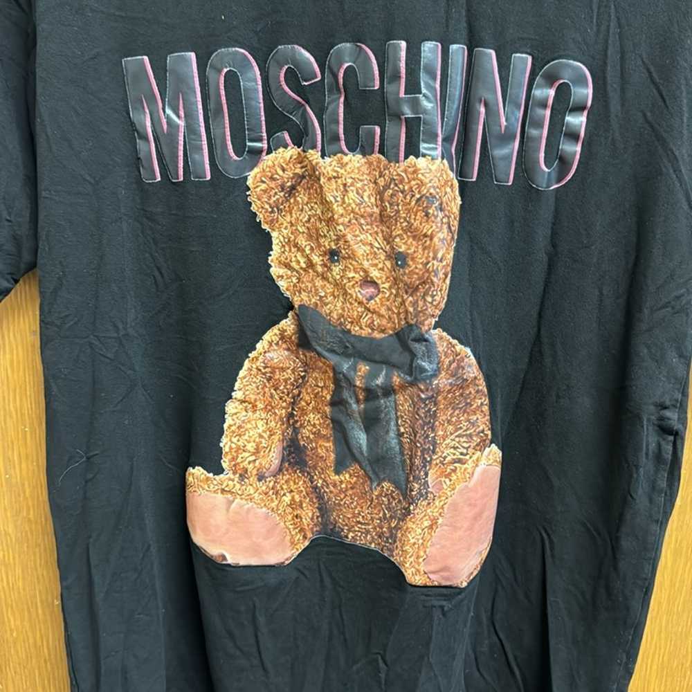 Moschino Couture Black Teddy Bear Tee - image 4