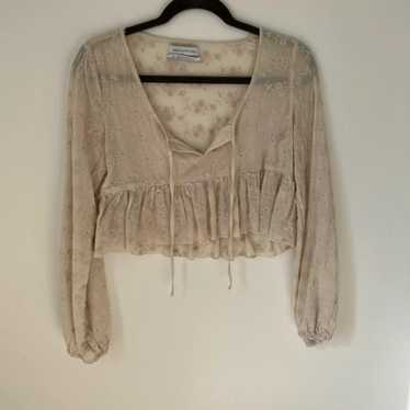 Urban Outfitters cropped long sleeve