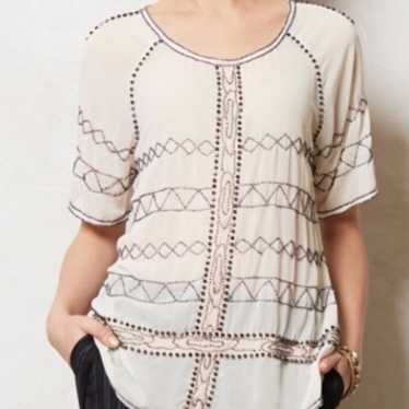 Carnation Lily Lily Rose Beaded Tunic