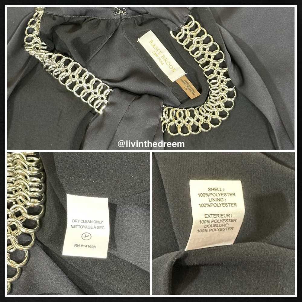 RAMY BROOK Amari Chain Strap Halter Top SZ L $315 - image 12