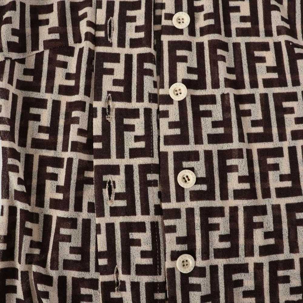 FENDI Zucca Shirt 40 Stylish Design Cool - image 3