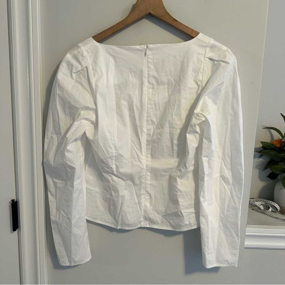 Baum Und Pferdgarten White Square Neck Blouse Top… - image 7