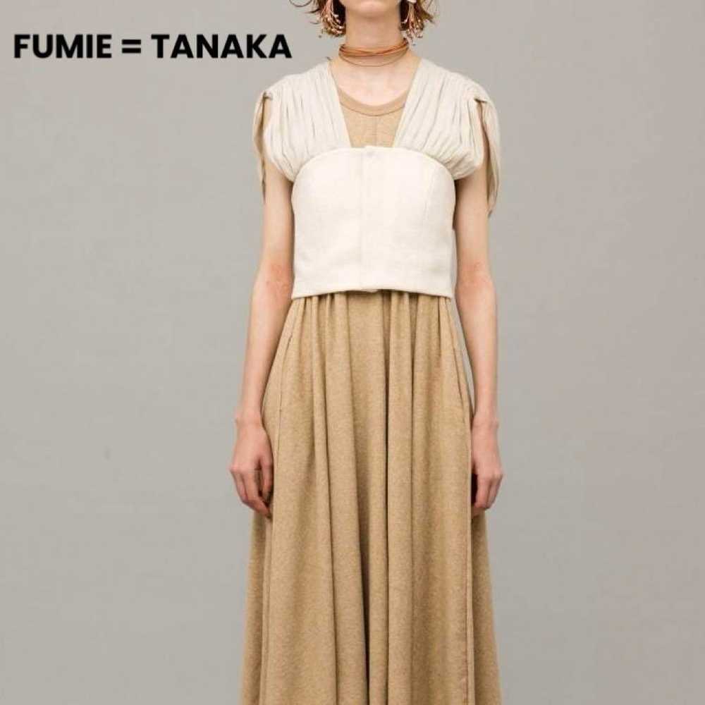 FUMIE = TANAKA Gathered Ribbon Bustier White - image 1