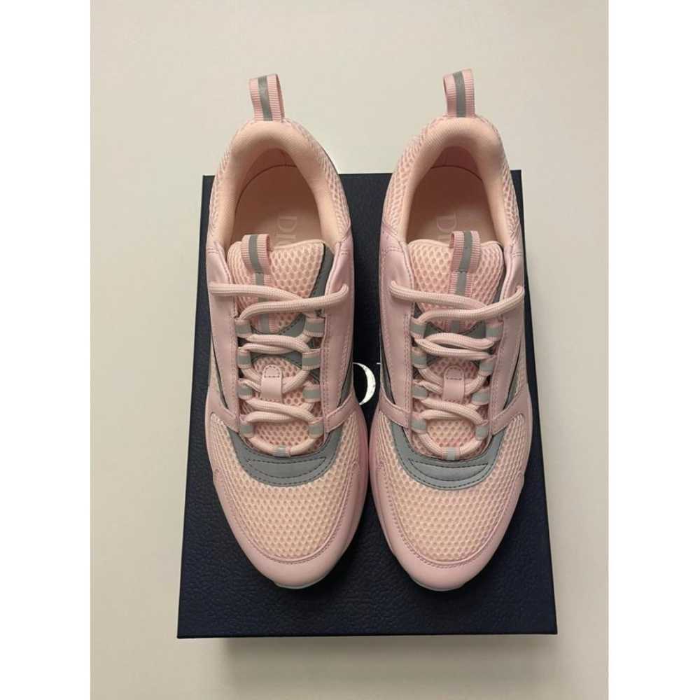 Dior B22 leather low trainers - image 2