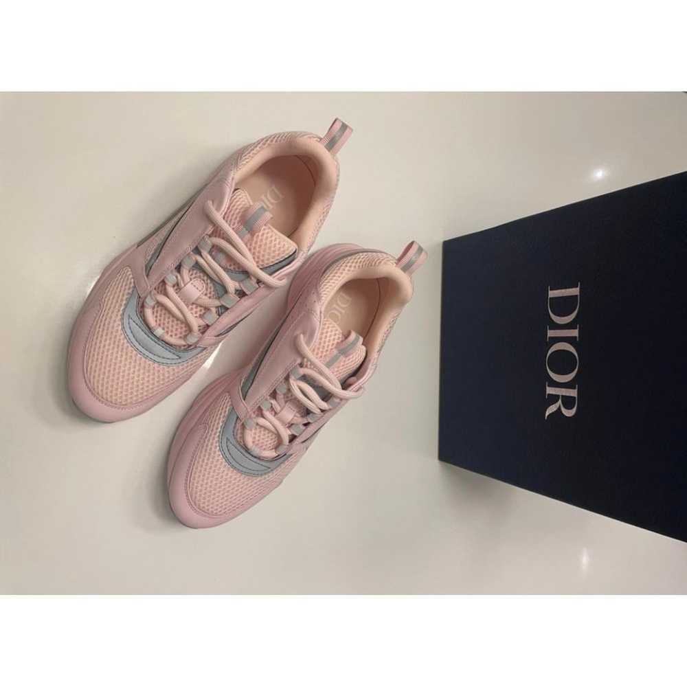 Dior B22 leather low trainers - image 5