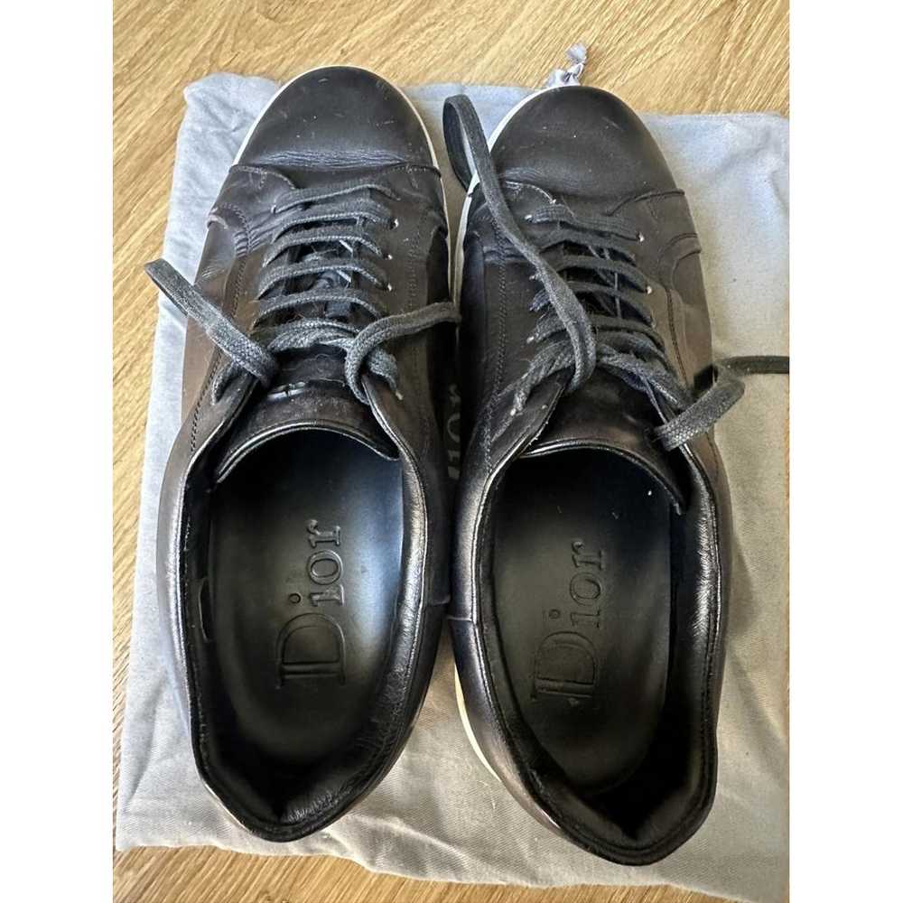 Dior Homme Hardior leather low trainers - image 2