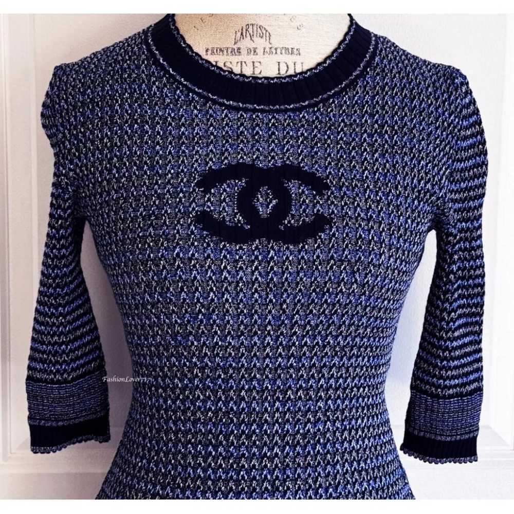 Chanel Wool mini dress - image 3