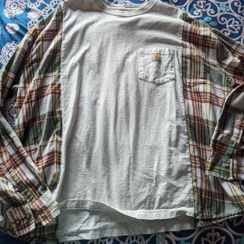 Reworked Carhartt Flannel - image 2