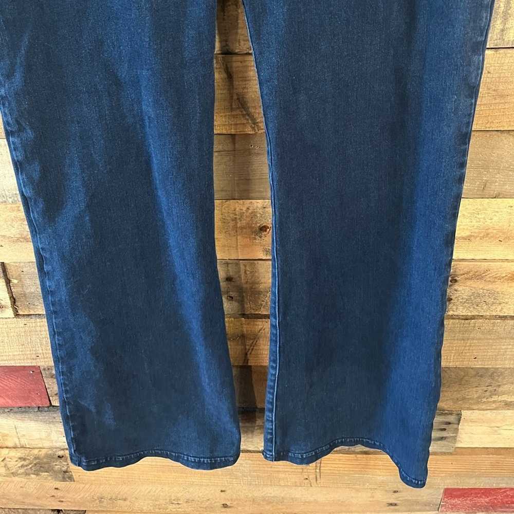 Betabrand‎ Darkwash Yoga Pull On Jeans Size XL - image 6