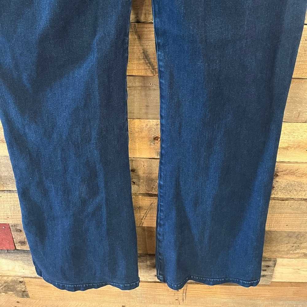 Betabrand‎ Darkwash Yoga Pull On Jeans Size XL - image 7