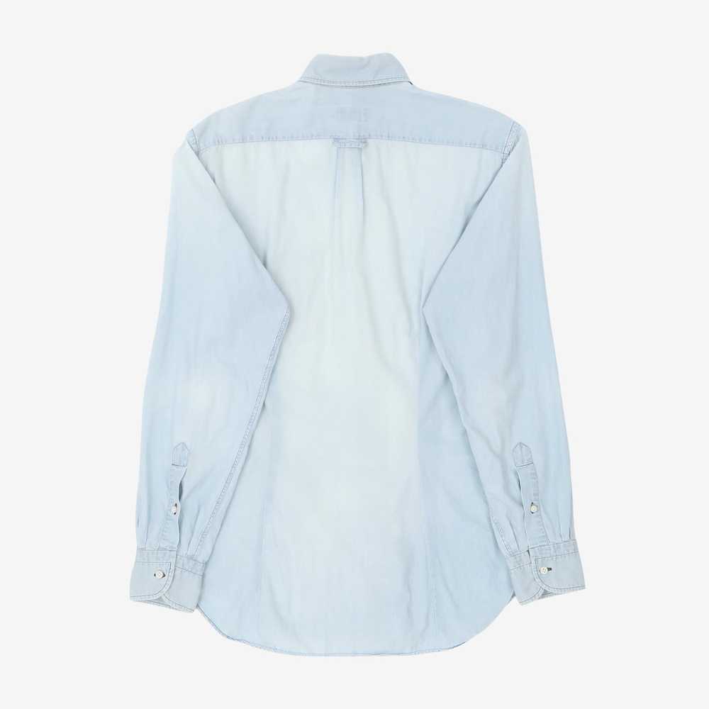 Anglo Italian Sport Light Denim BD Shirt - image 2