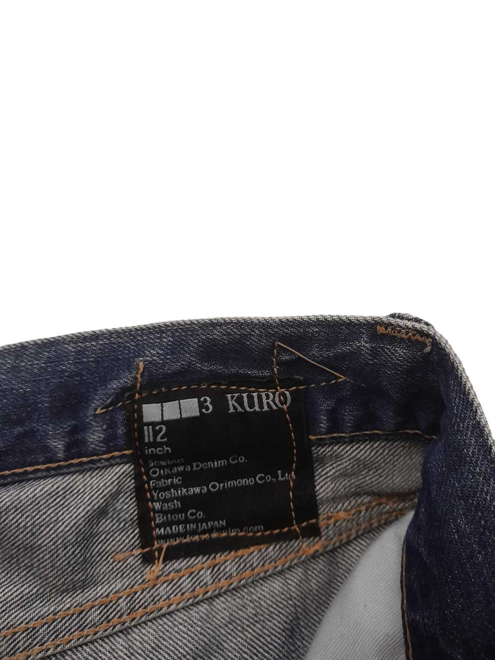 Kuro Kuro Selvedge Denim Japan Designer Yusuke Ya… - image 7