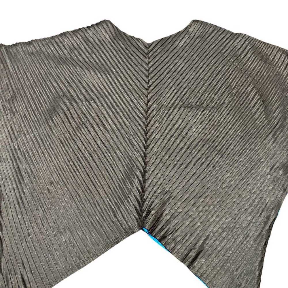 Rare Issey Miyake Long Sleeve Asymmetrical Top Cu… - image 11