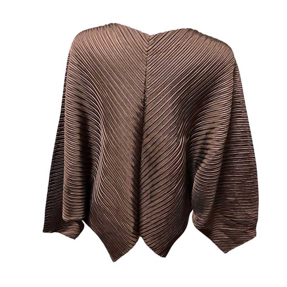 Rare Issey Miyake Long Sleeve Asymmetrical Top Cu… - image 6