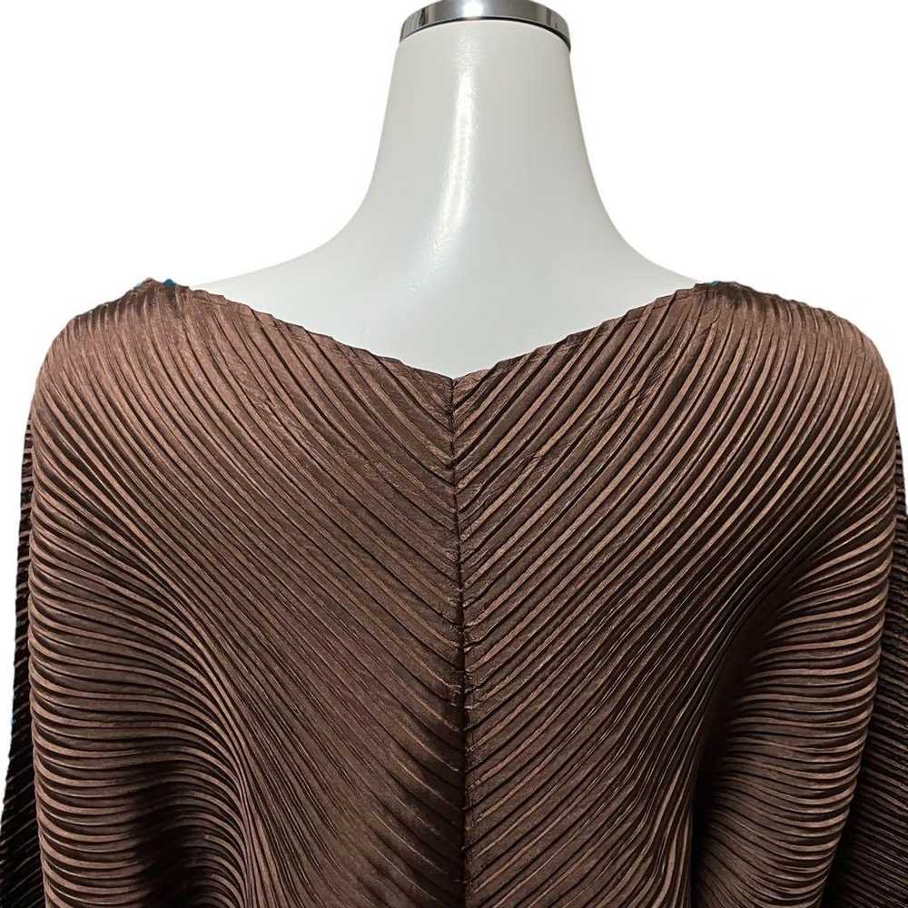 Rare Issey Miyake Long Sleeve Asymmetrical Top Cu… - image 7