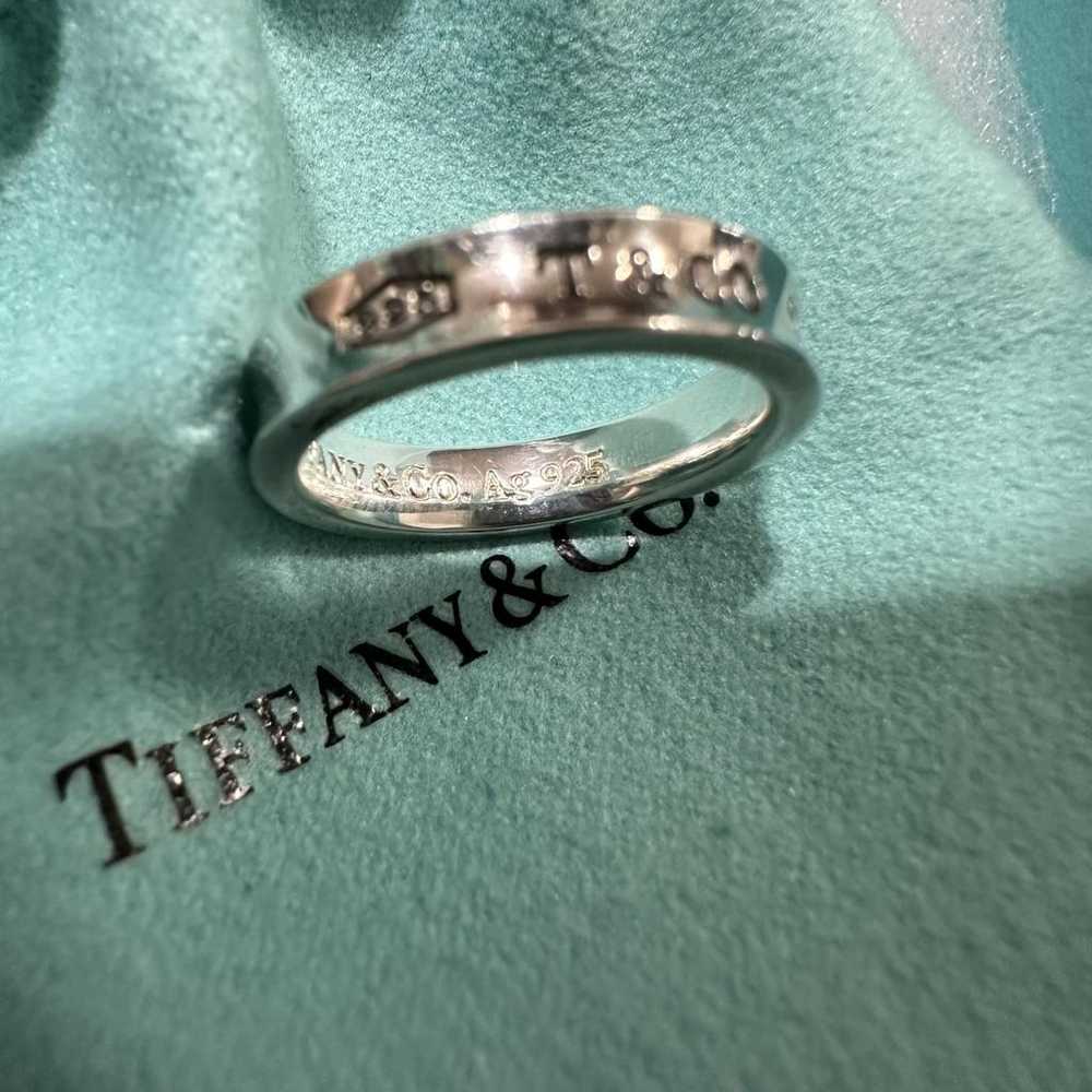 Tiffany & Co Tiffany 1837 silver ring - image 7