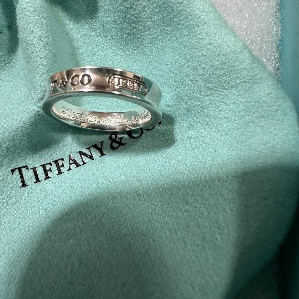 Tiffany & Co Tiffany 1837 silver ring - image 8