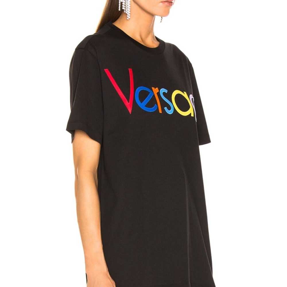 Versace multicolor logo tee - image 2