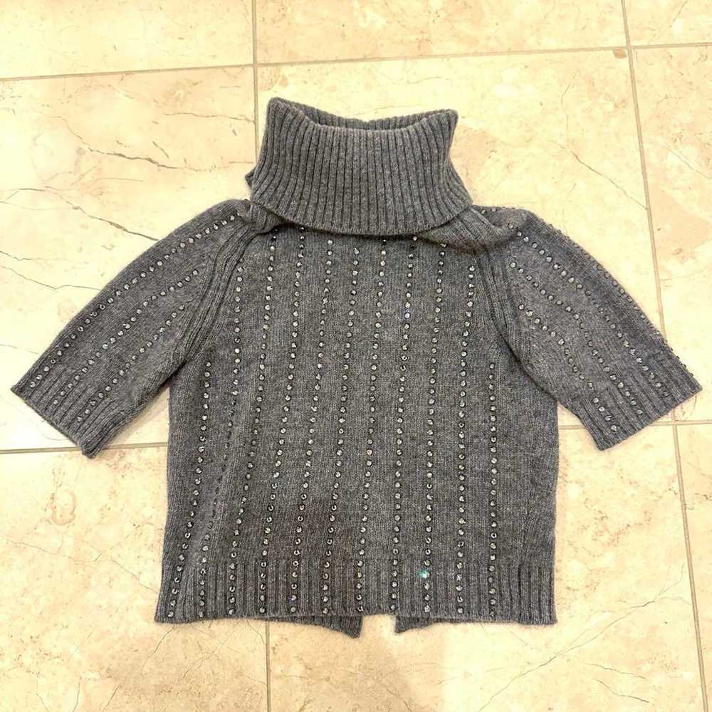 【Excellent Condition】N°21 Turtleneck Swarovski Knit Top.