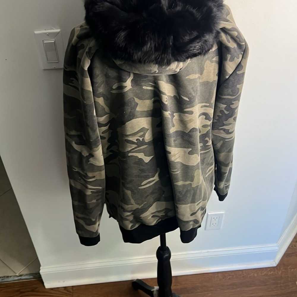 fur lined hoodie - image 5