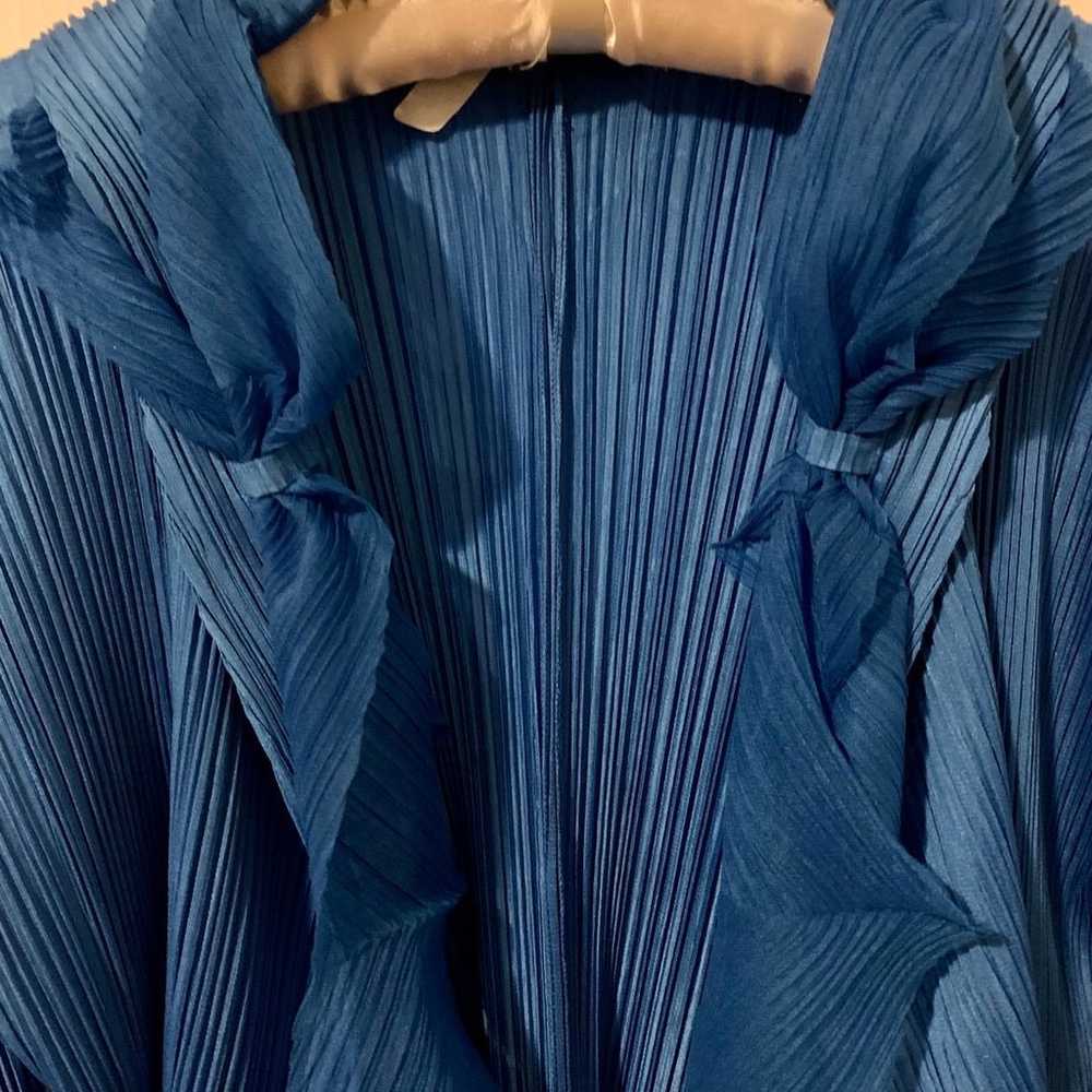 Pleats Please Issey Miyake Ruffled Jacket - image 3