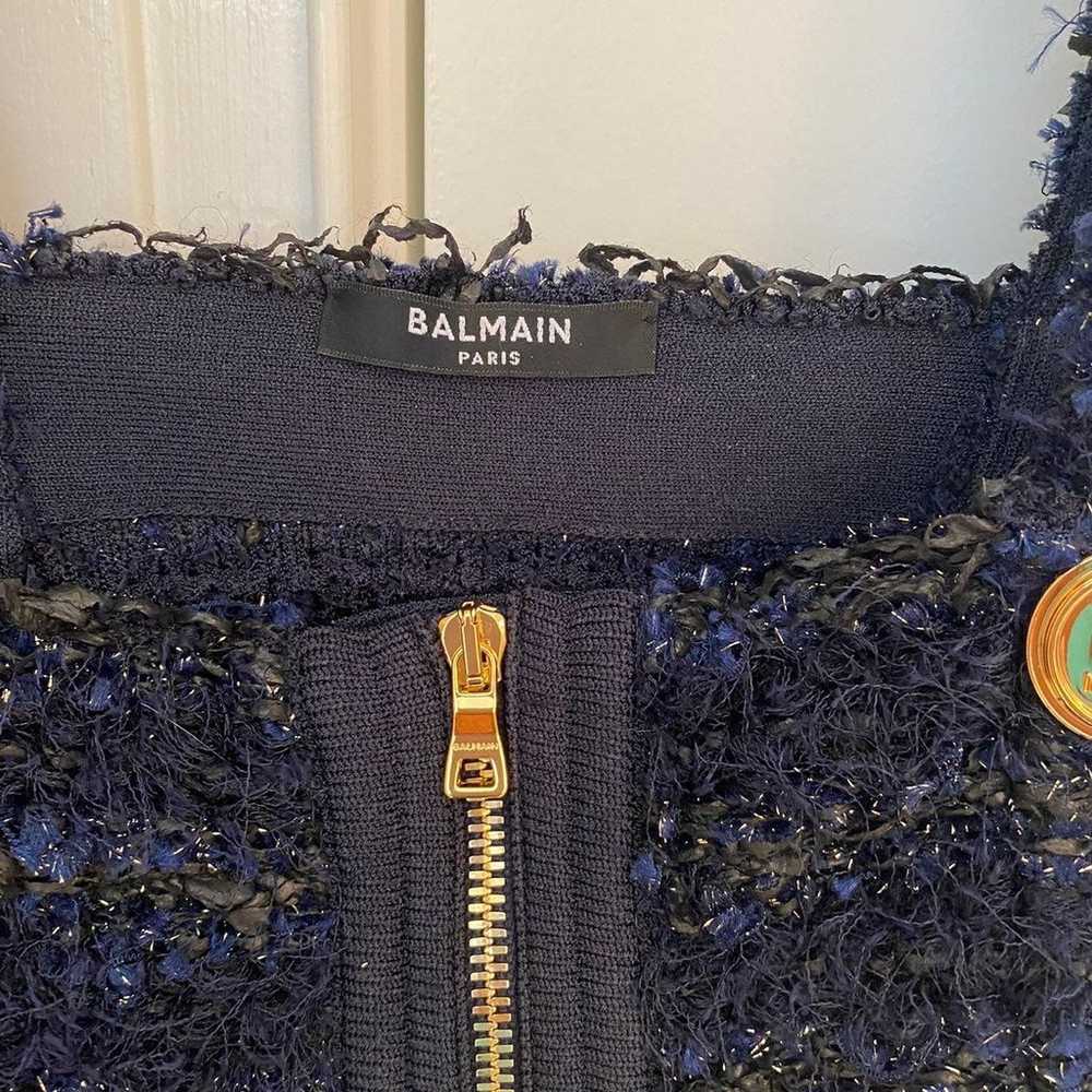 Balmain Tweed Crop Top - image 7