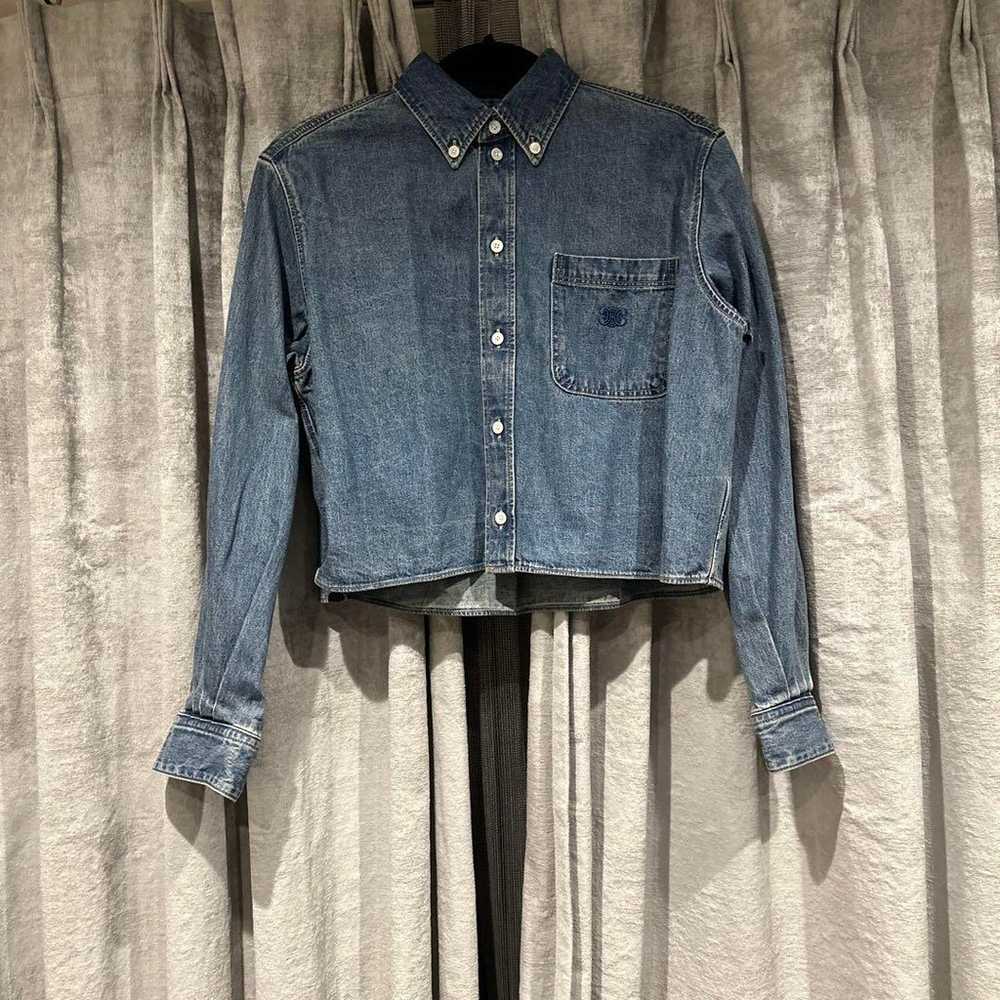 Celine 22AW denim shirt. - image 1