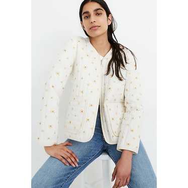 Madewell Cotton Quilted Zip Up Liner Jacket  Smal… - image 1