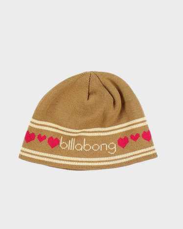 Vintage Y2K Billabong Heart Graphic Toque Beanie -