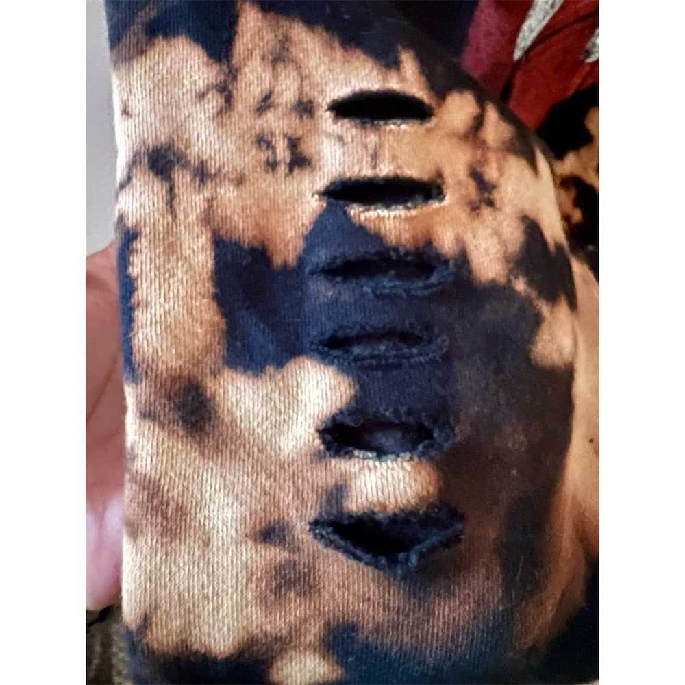 The Rolling Stones Tie Dye Zip Hoodie Sweatshirt … - image 4