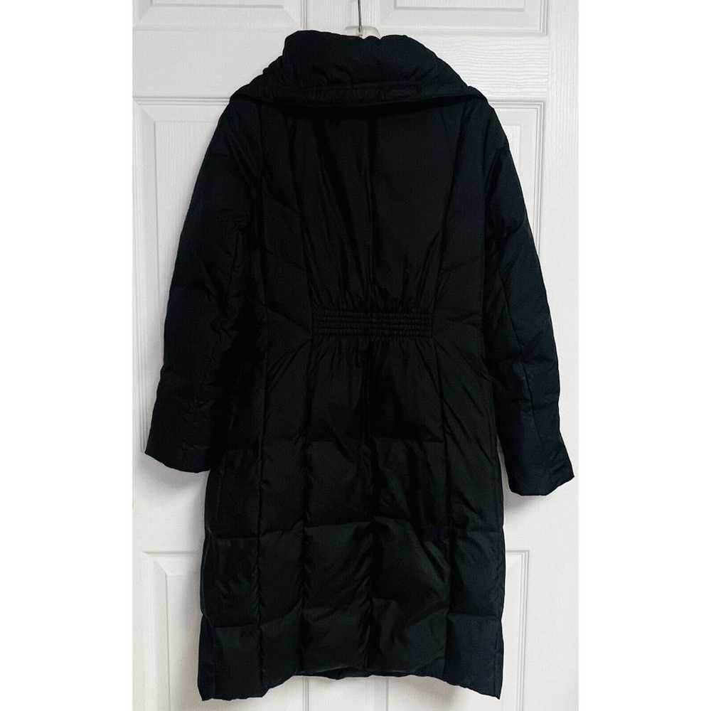 Cole Haan Box-Quilt Down Puffer Coat Black Small … - image 2