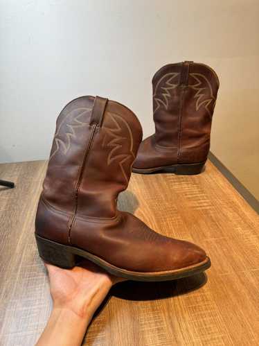 Durango Durango Leather Cowboy Western Brown Boots