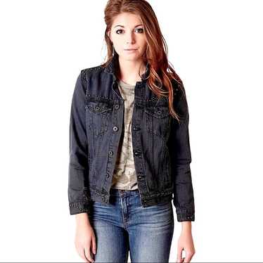 Lucky Brand Tomboy Trucker Stay Reckless Jacket Sm