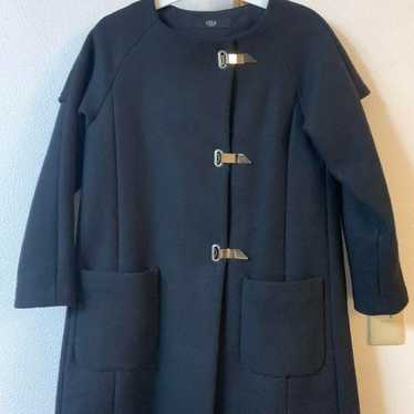 tibi New York Divi Wool Coat