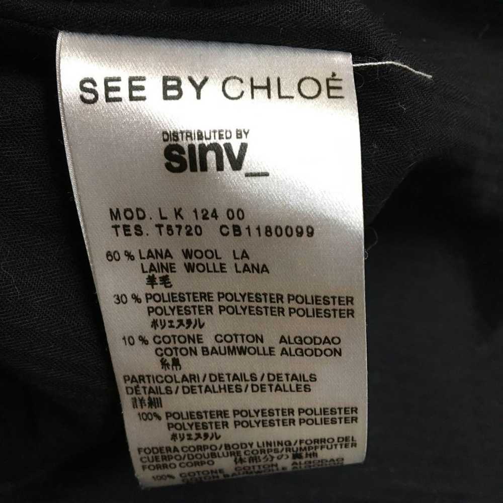 SEE BY CHLOÉ S Jacket Gray Wool - image 8