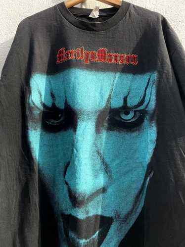 Marilyn Manson × Rap Tees × Vintage Marilyn Manson